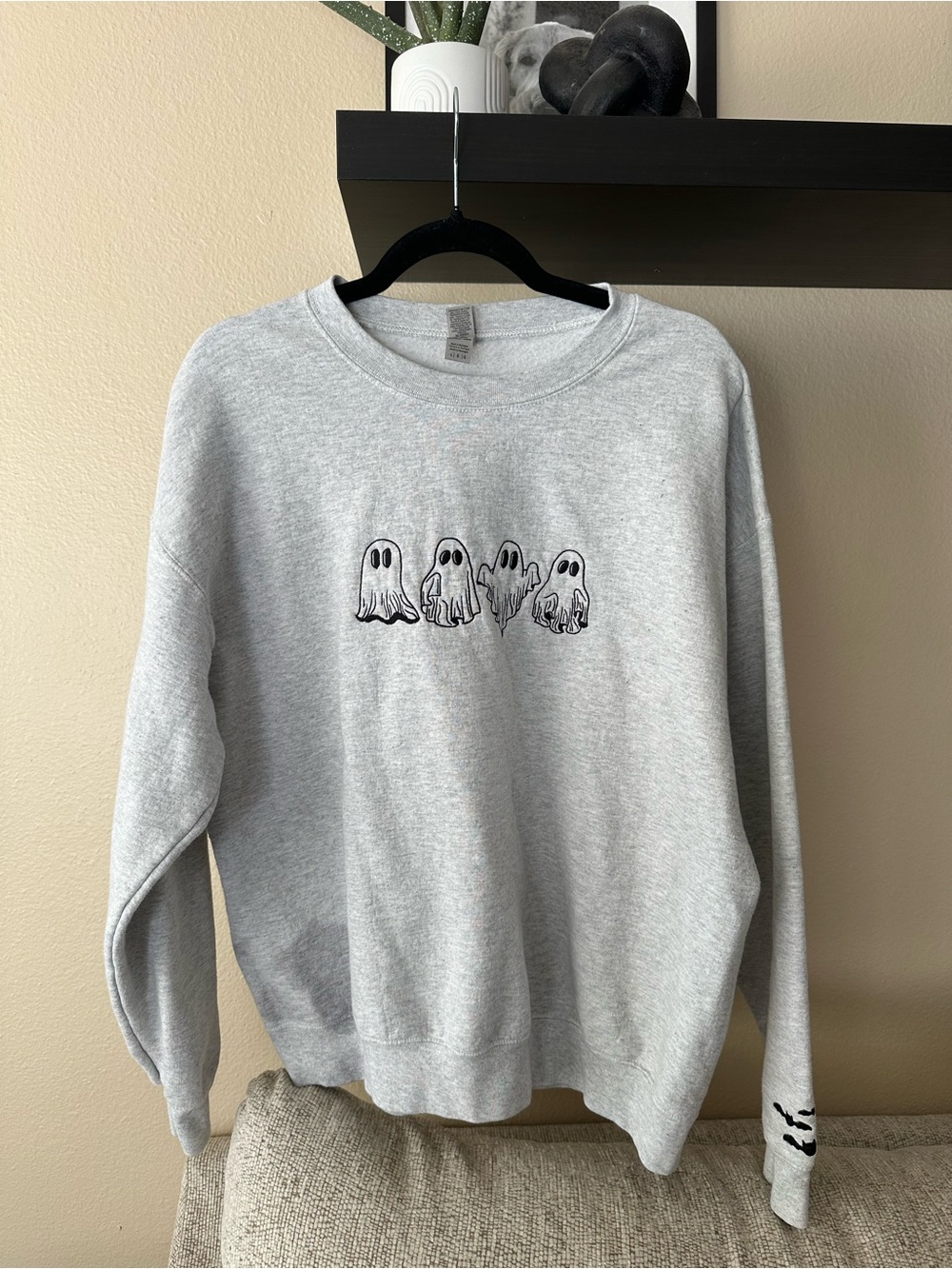 Gray Ghost Crewneck Sweatshirt